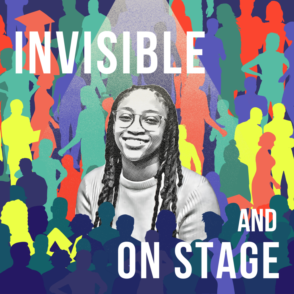 Invisible and on stage logo